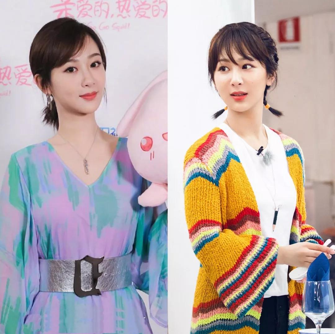 大脸妹子必选的三款发型,大脸额头窄适合什么发型