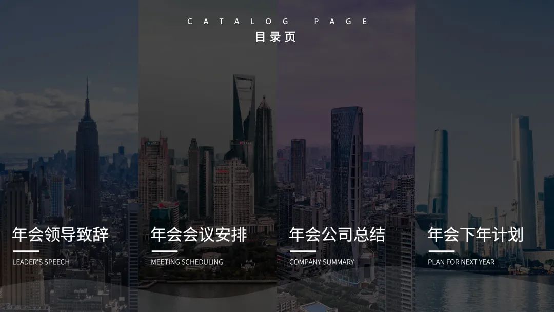 什么样的ppt架构清晰,ppt目录页设计参考