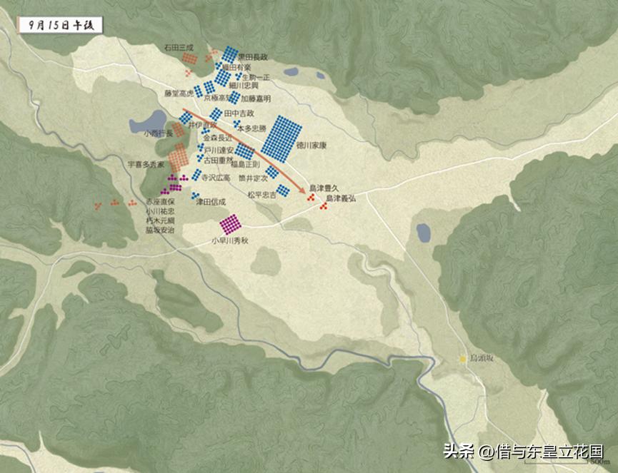 日本关原会战,日本最大的一场古代战役