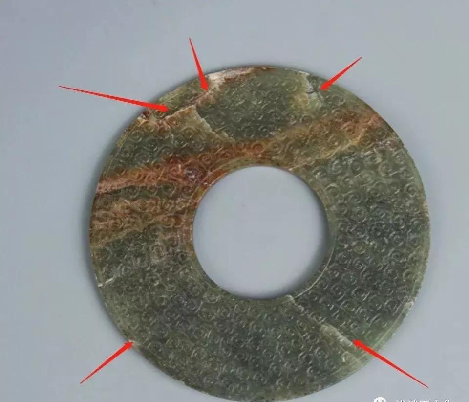 高古玉的冰裂怎么消除,高古玉冰裂掉一块算瑕疵吗