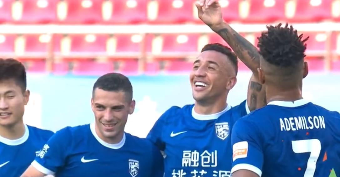 中超黑马一战刷爆队史纪录,中国足球名足李金羽