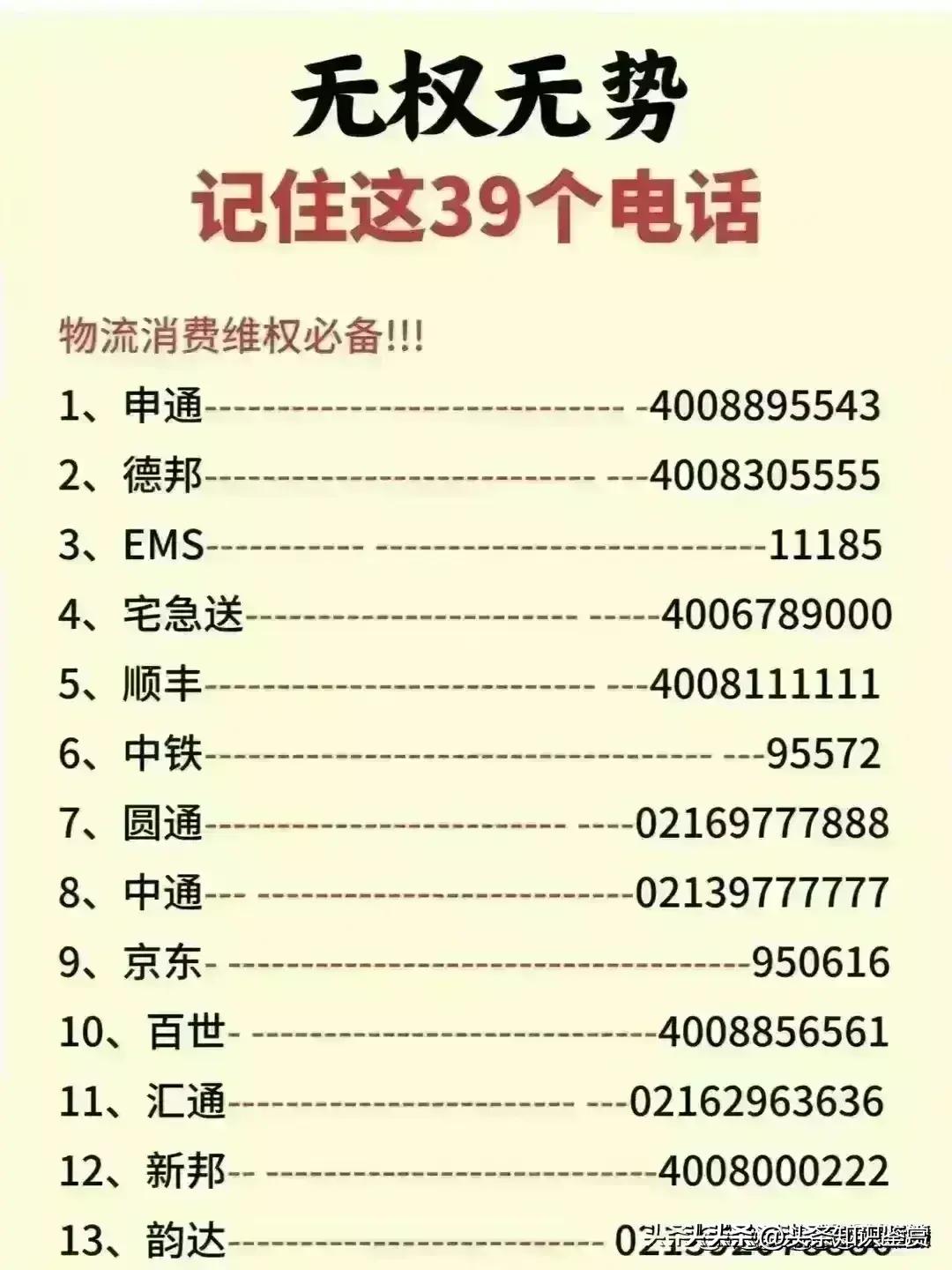 6个可以查所有的网站，无权无势千万要记住这39个电话
