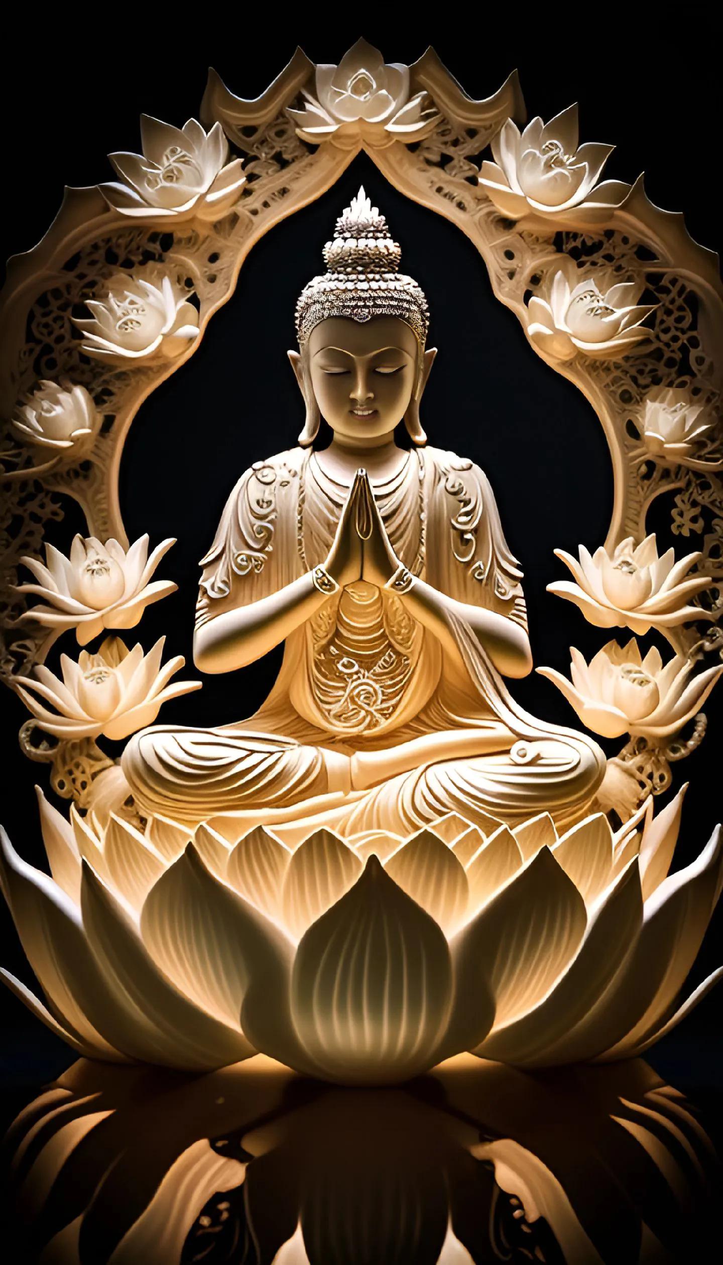 观音菩萨佛像壁纸,佛像图片唯美壁纸