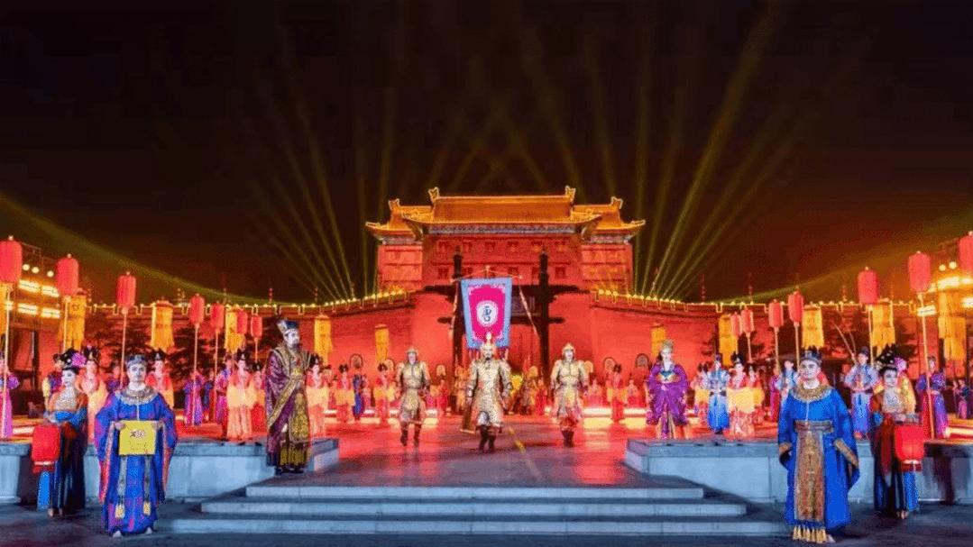 西安大唐不夜城网红风景,大唐不夜城网红景区