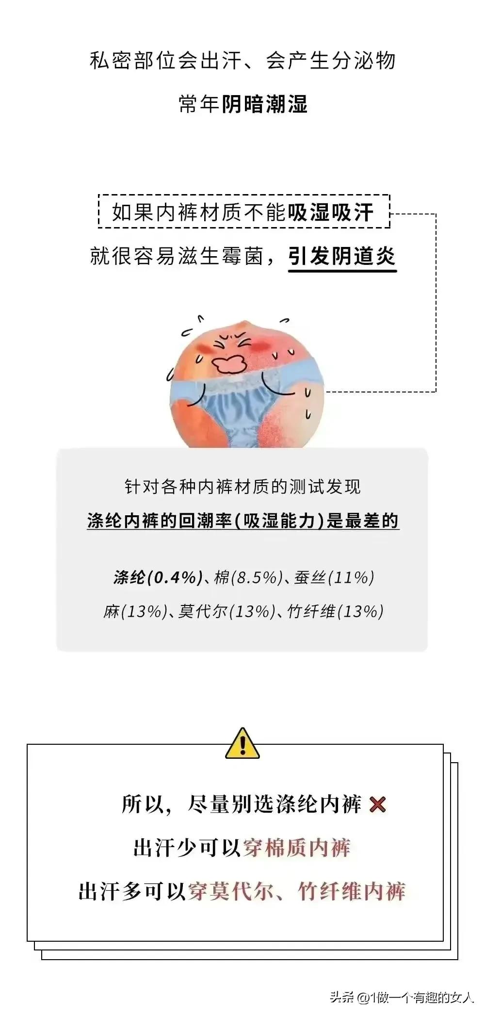 *裤内**对女生*处私**健康真的太重要了，女生一定要少穿丁字裤！