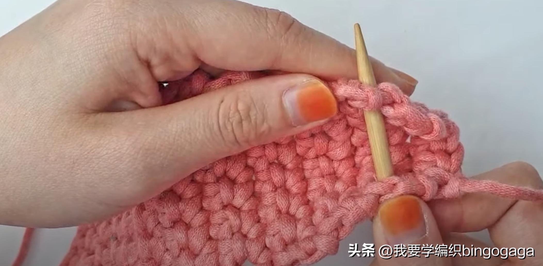 拼花包编织图解,教你编织漂亮的菠萝花包