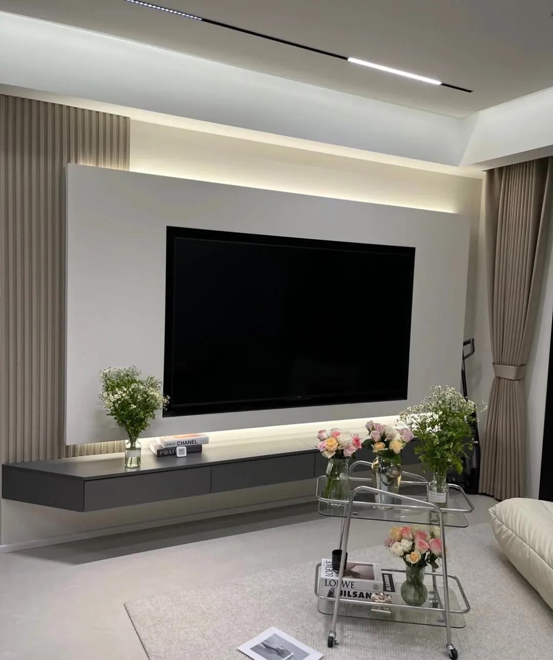 中式电视背景墙图,30款电视背景墙