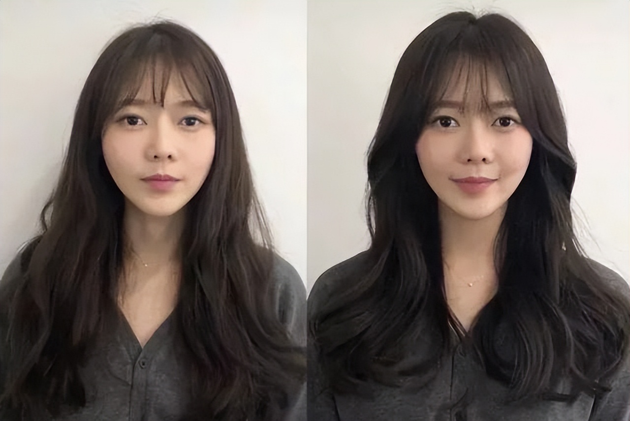 适合脸大女生的休闲风发型,头大脸小的女生适合什么发型