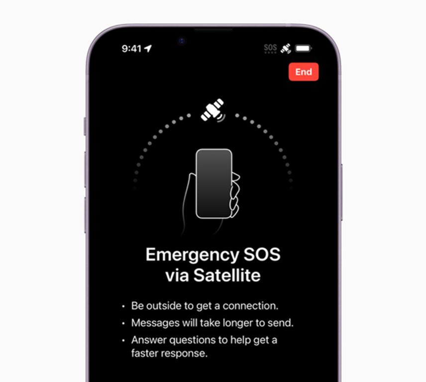 苹果被华为完胜？iPhone14卫星通信实测，发条短信平均3-5分钟