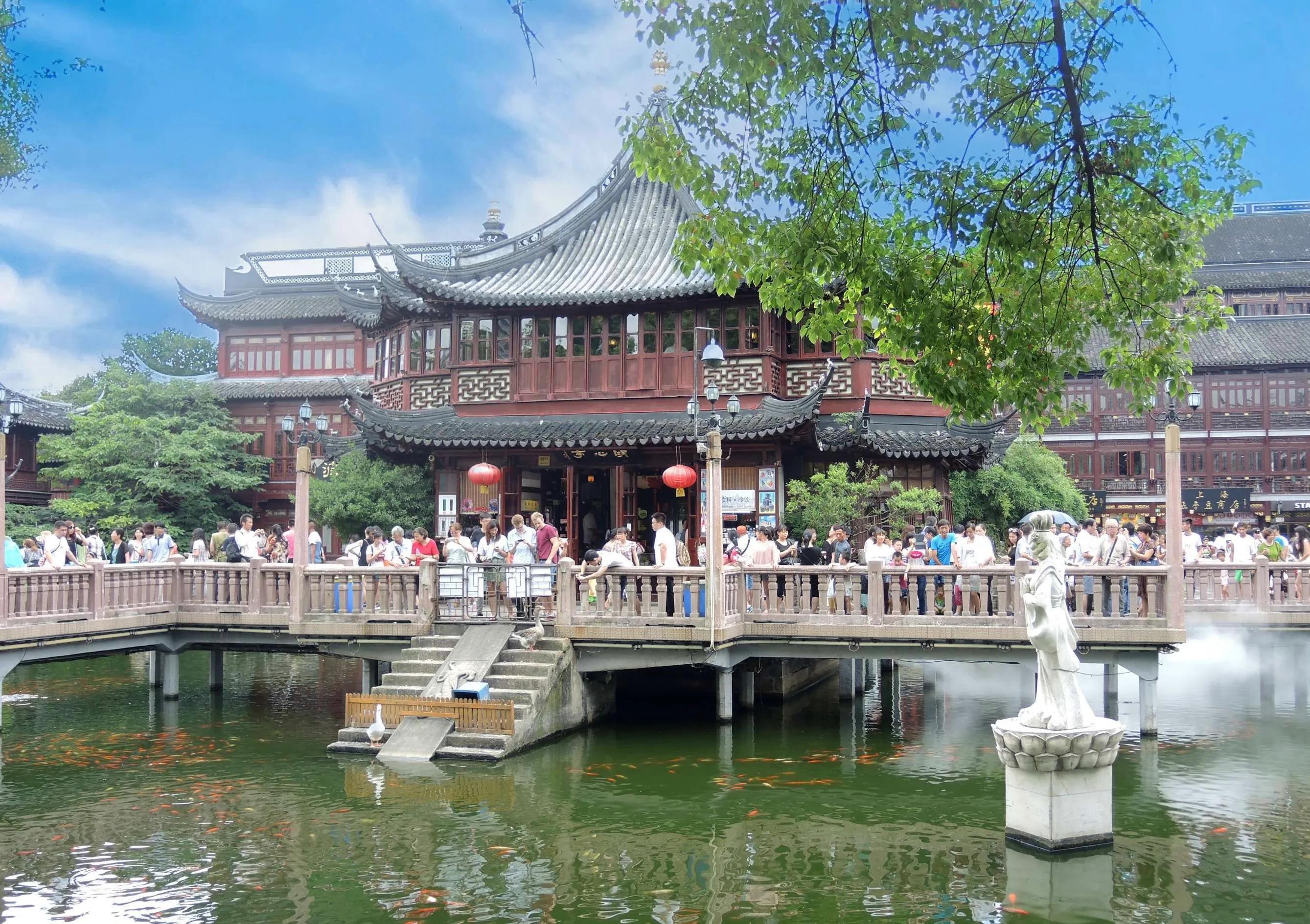 上海豫园商城有多繁华,复星集团上海豫园商城