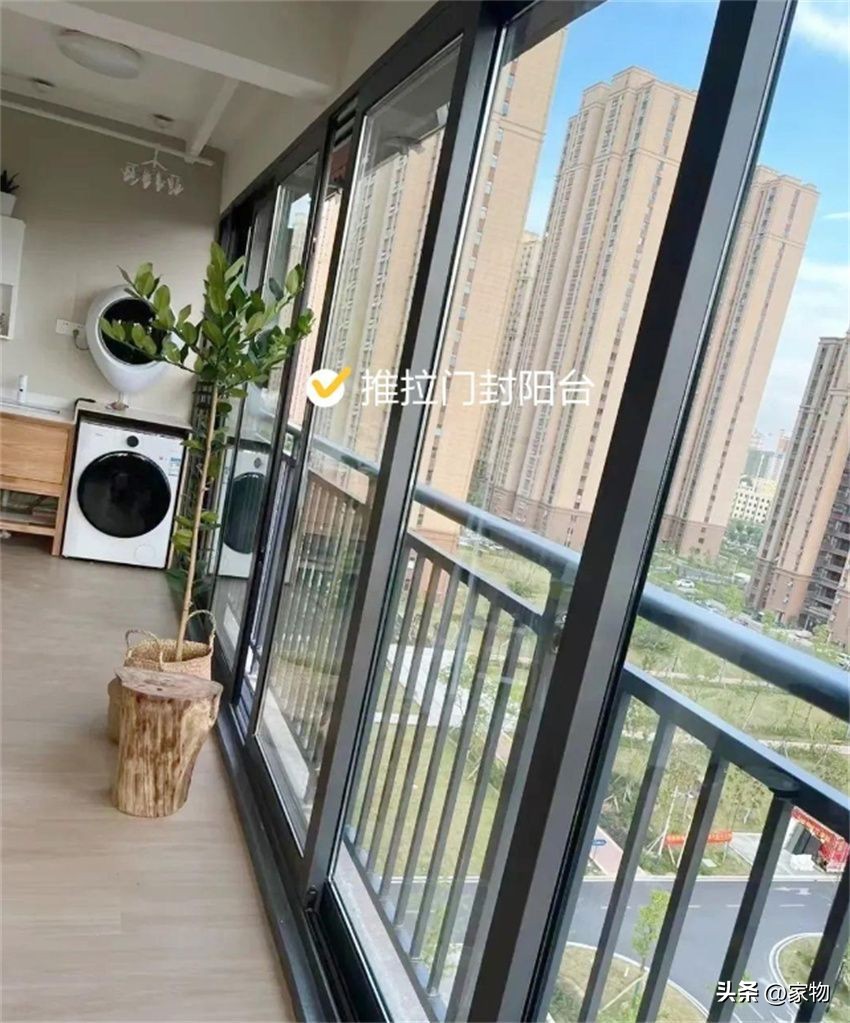 为什么不建议落地推拉窗封阳台,现在推拉门封阳台