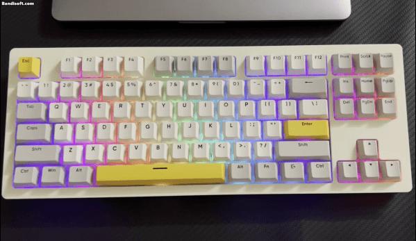 键盘中的美食家！黑爵AKC087千层酥体验：颜值和手感全都要