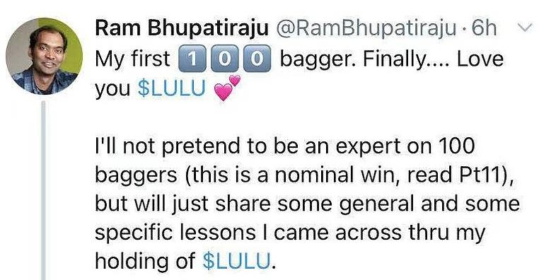 学院来信791：百倍大牛股，lululemon