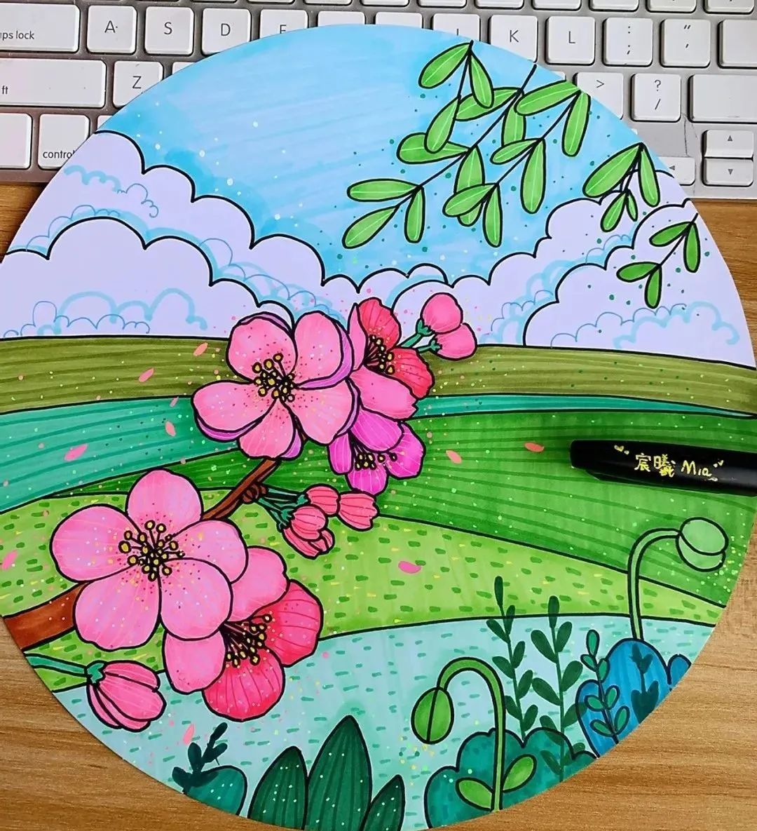 老房子细致的儿童画,十分细致的儿童画