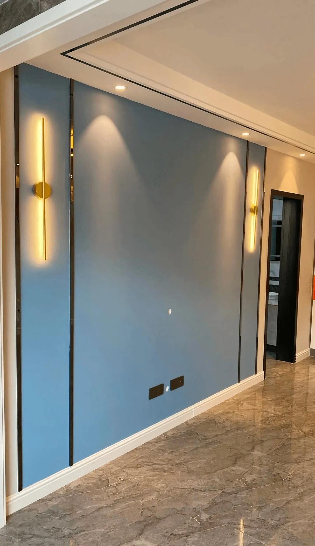 沙发背景墙简单大方好看,30款最新背景墙设计