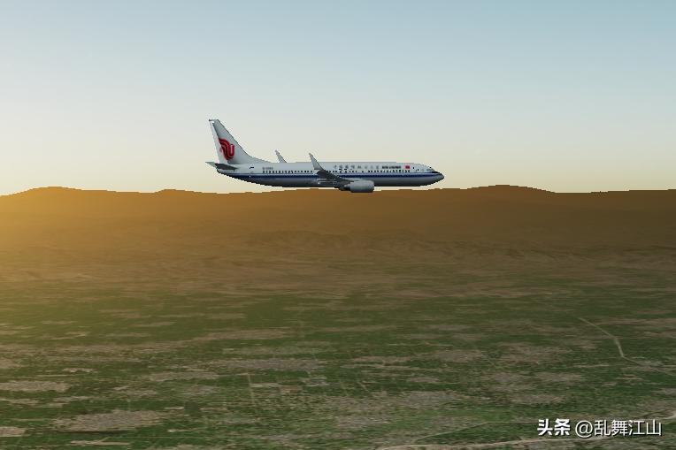 11月7日16点17分，一架从重庆飞往北京的飞机抵达河南新乡上空