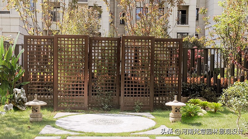 郑州庭院花园景观设计,郑州正商公主湖