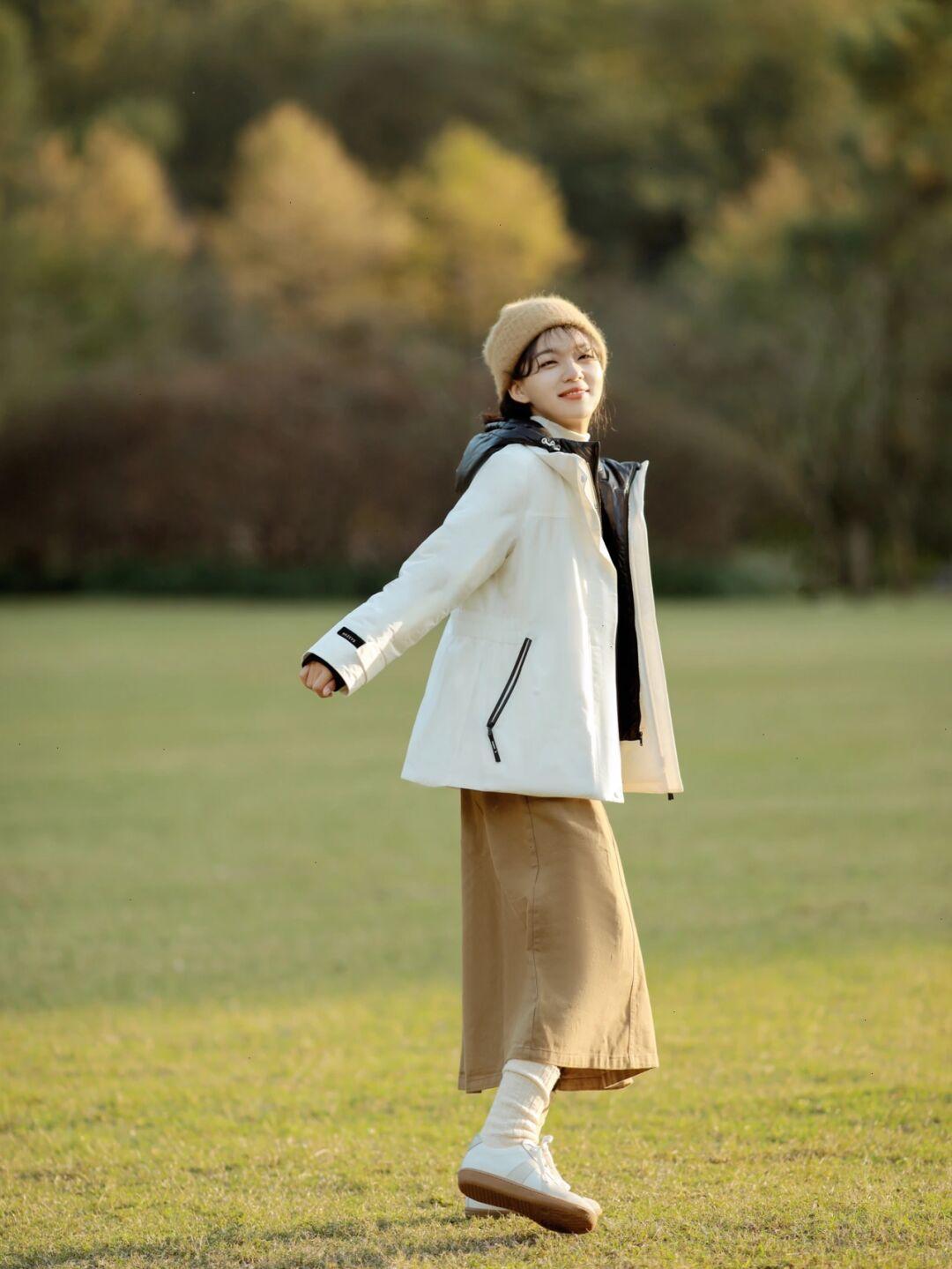 小个子好看又百搭的羽绒服,小个子穿搭羽绒服显高显气质