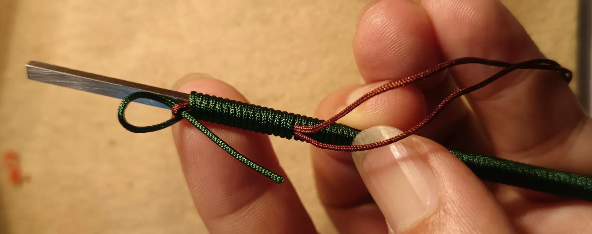 缠刀绳教程,磨完刀粘刀