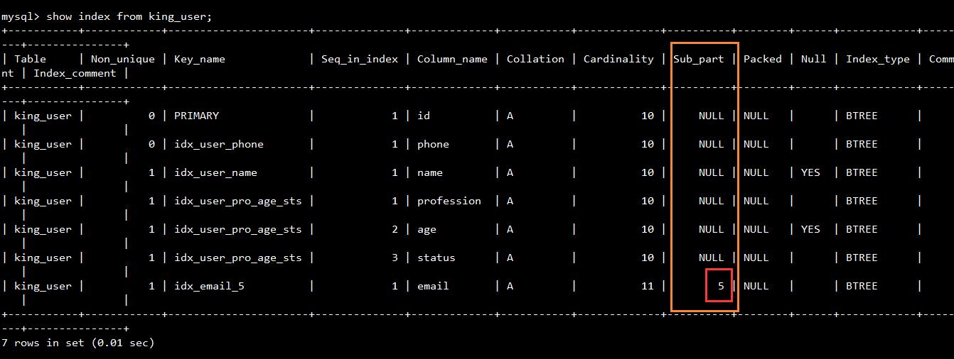 mysql使用索引查询sql语句,mysql数据库基础知识及优化