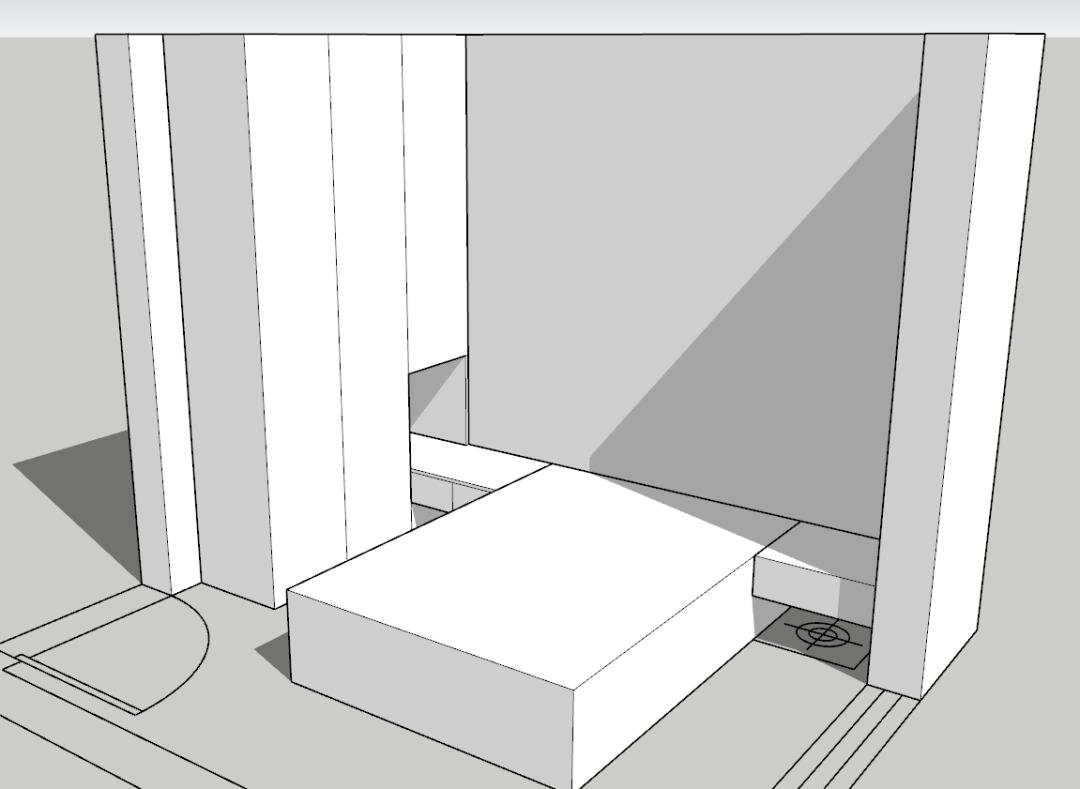 床头柜挡衣柜的3种解决方案,床头柜挡着衣柜门怎么后期补救