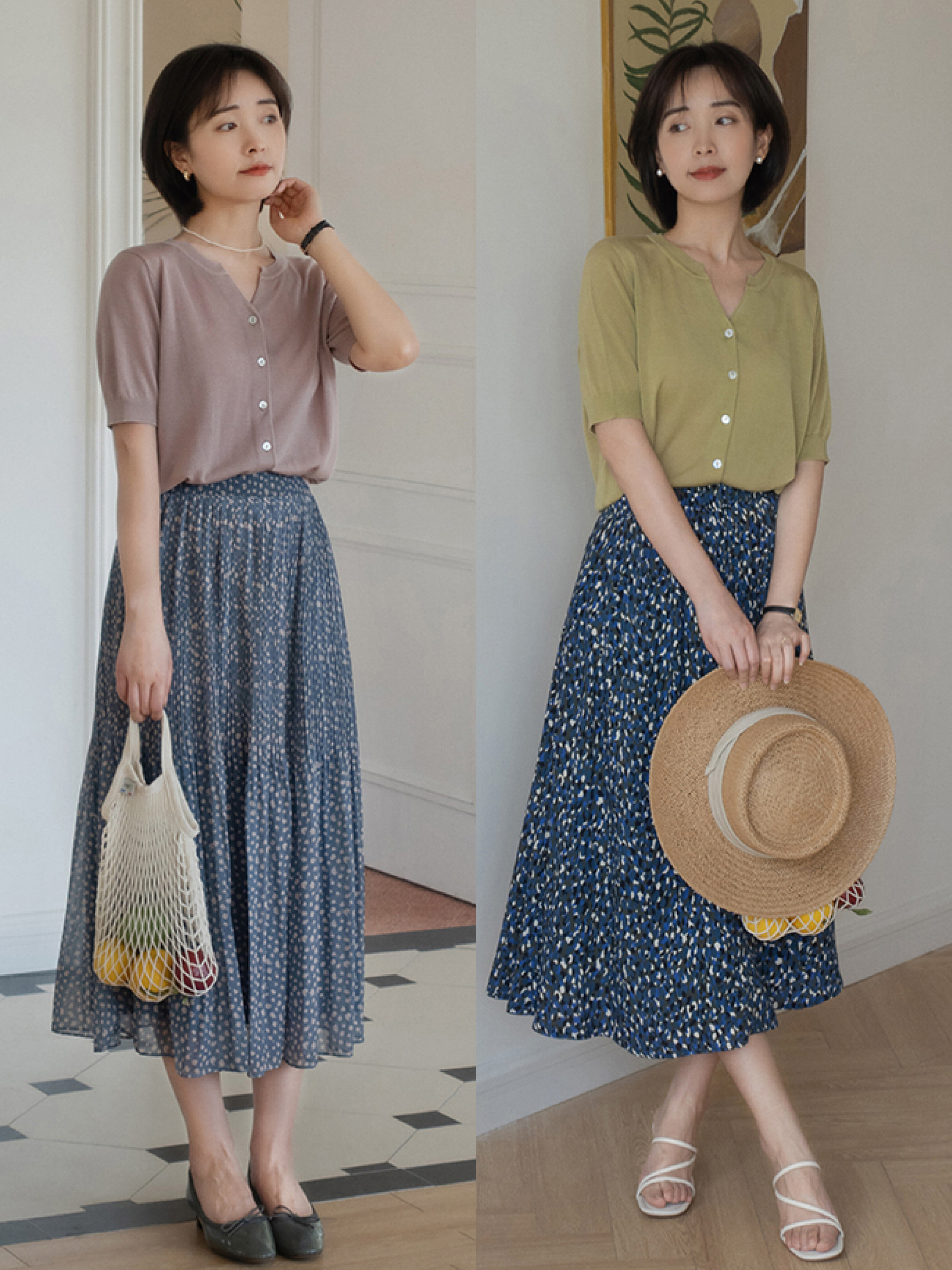 夏季穿衣高级感配色,夏季时尚短袖衣服好看