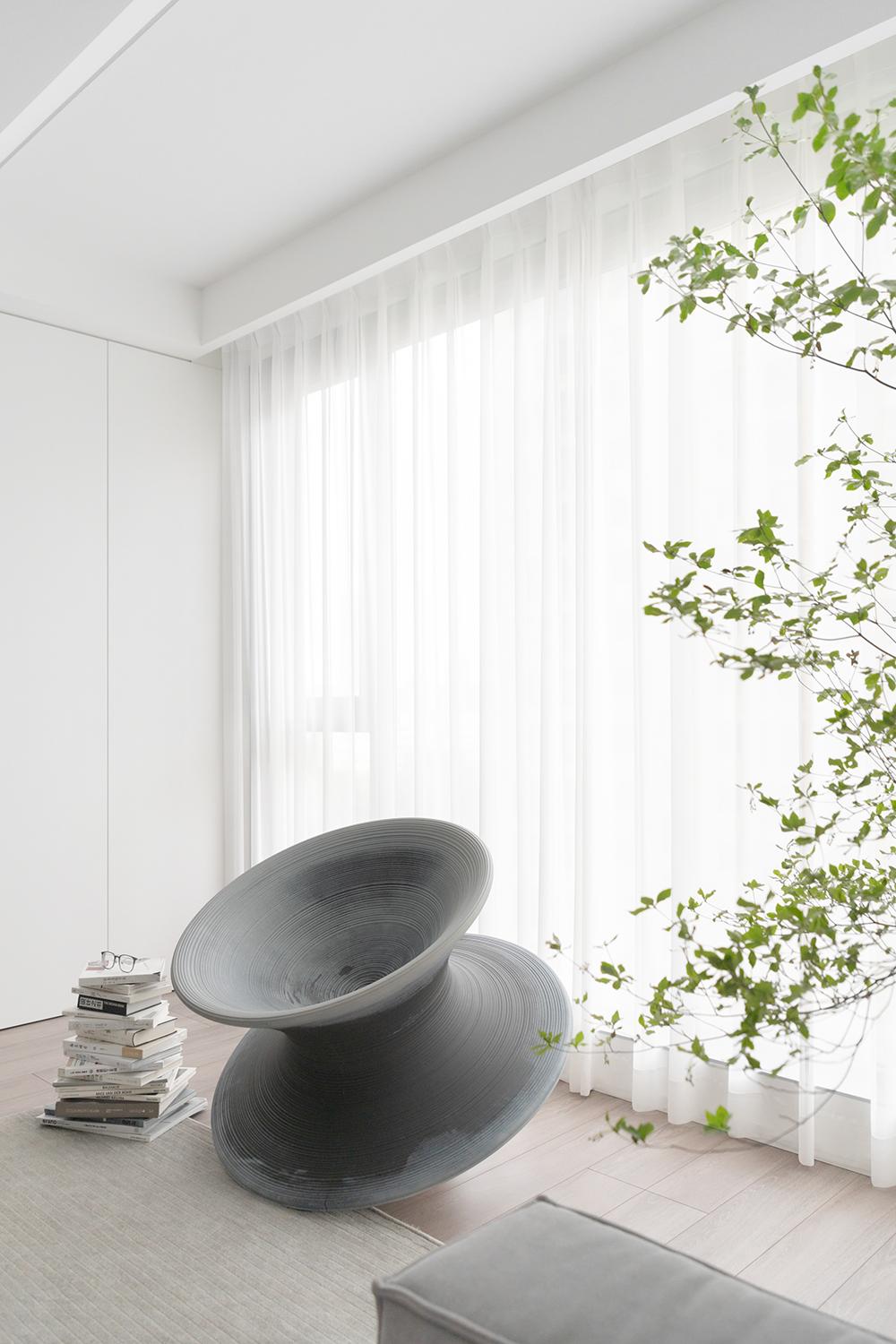 原木极简温暖风,极简原木风侘寂