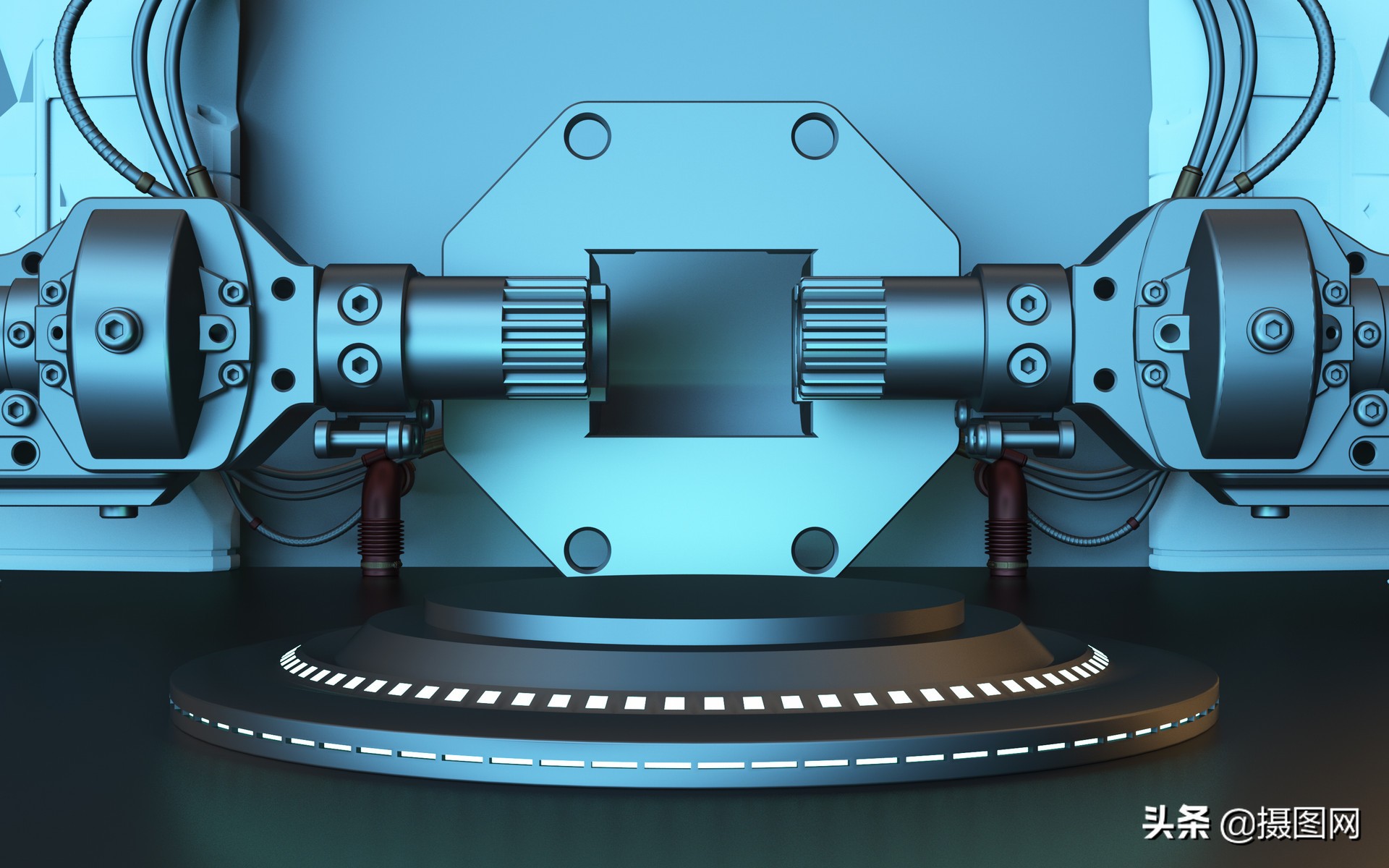 3d背景立体图,3d展台产品模型图