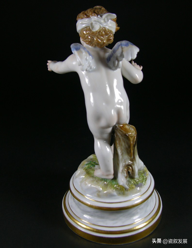 欧洲瓷器之祖-梅森Meissen制瓷厂-爱神丘比特“爱”主题瓷塑(2)