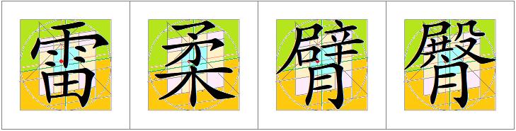 汉字书写的重心,汉字的重心是什么