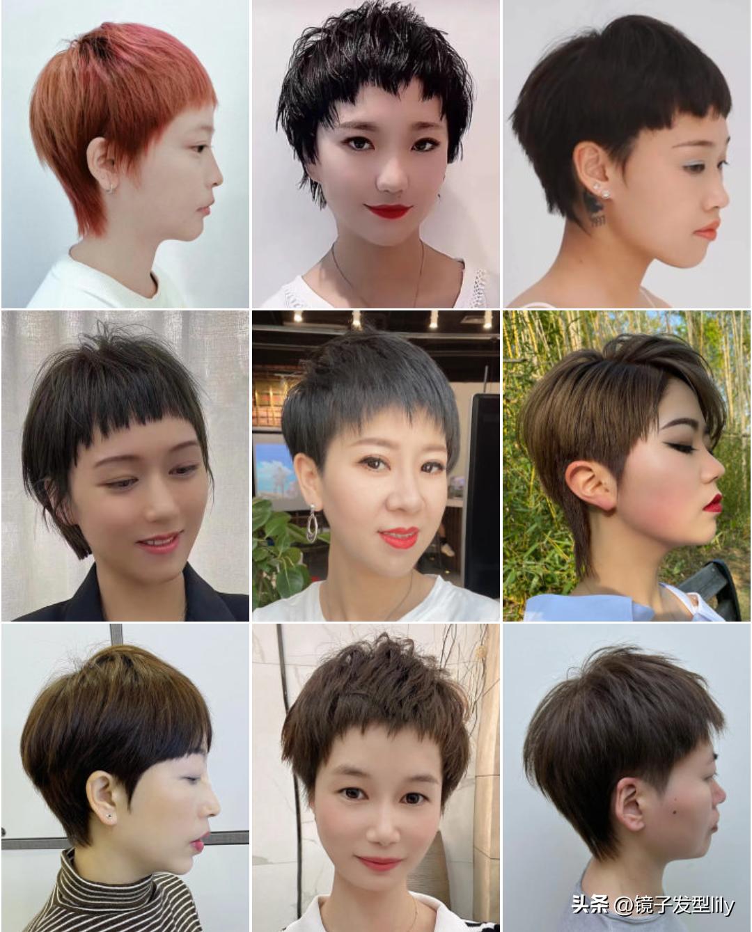 2023爆款洋气发型,各种时尚减龄短发发型图片