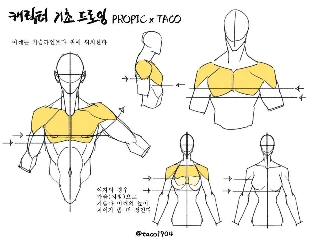 这组拟人头像作品脑洞太大了！就是那位硬核人体教程的画师