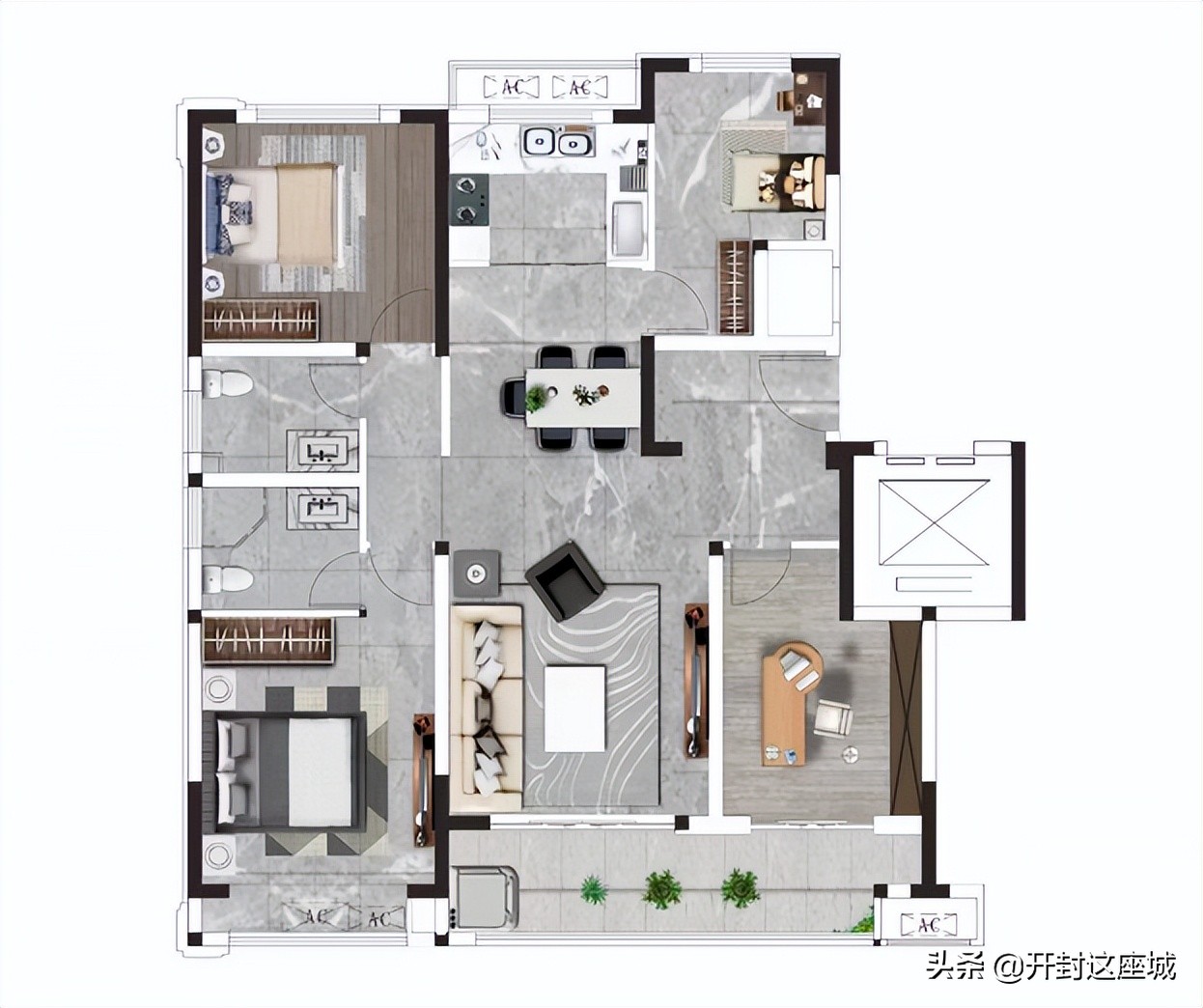 黄校老师：幸福里，涧溪美景，臻熙府，鼎立，选哪个