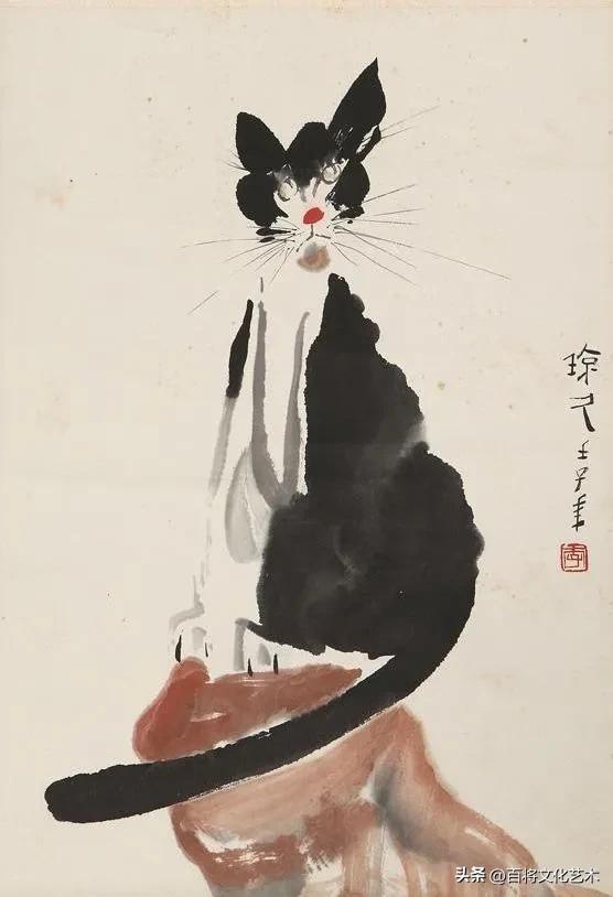 「百将文化」将军研读|国画《家护》