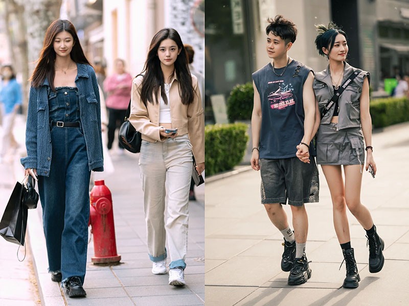 去北京旅游女生穿什么衣服好看,去北京穿新中式鞋子