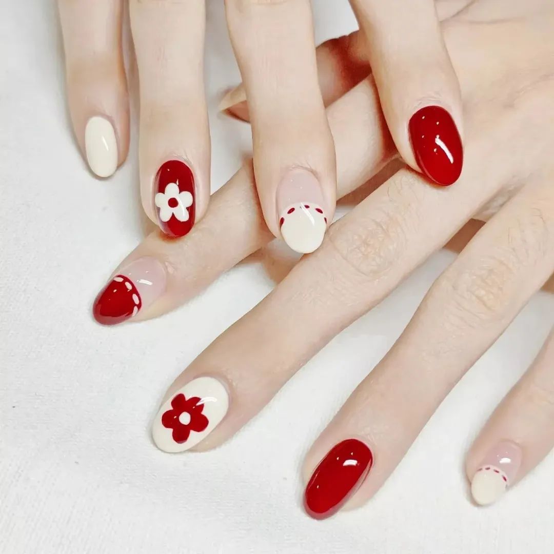 夏日美甲ins显白黄色法式美甲,又好看又超显白的美甲颜色