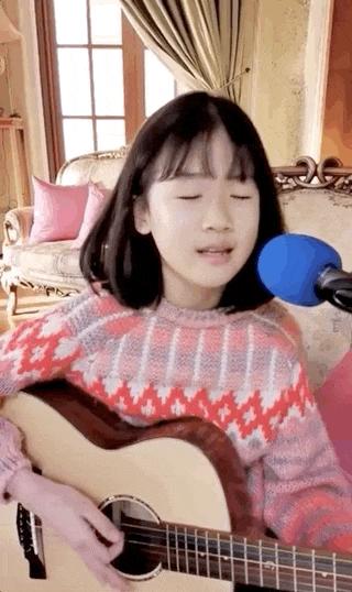 陆毅现场连线女儿贝儿,贝儿陆毅12岁照片