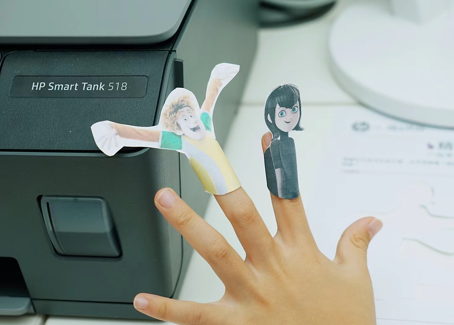 惠普smarttank518怎么黑白复印,惠普smarttank518打印头清洁