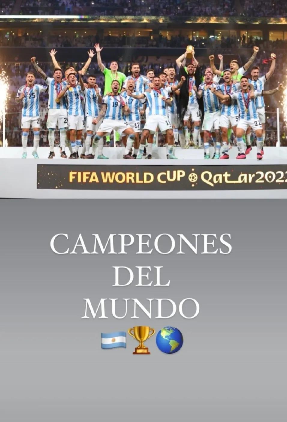 梅西捧起大力神杯阿根廷人的反应,2018世界杯法国vs阿根廷梅西眼神