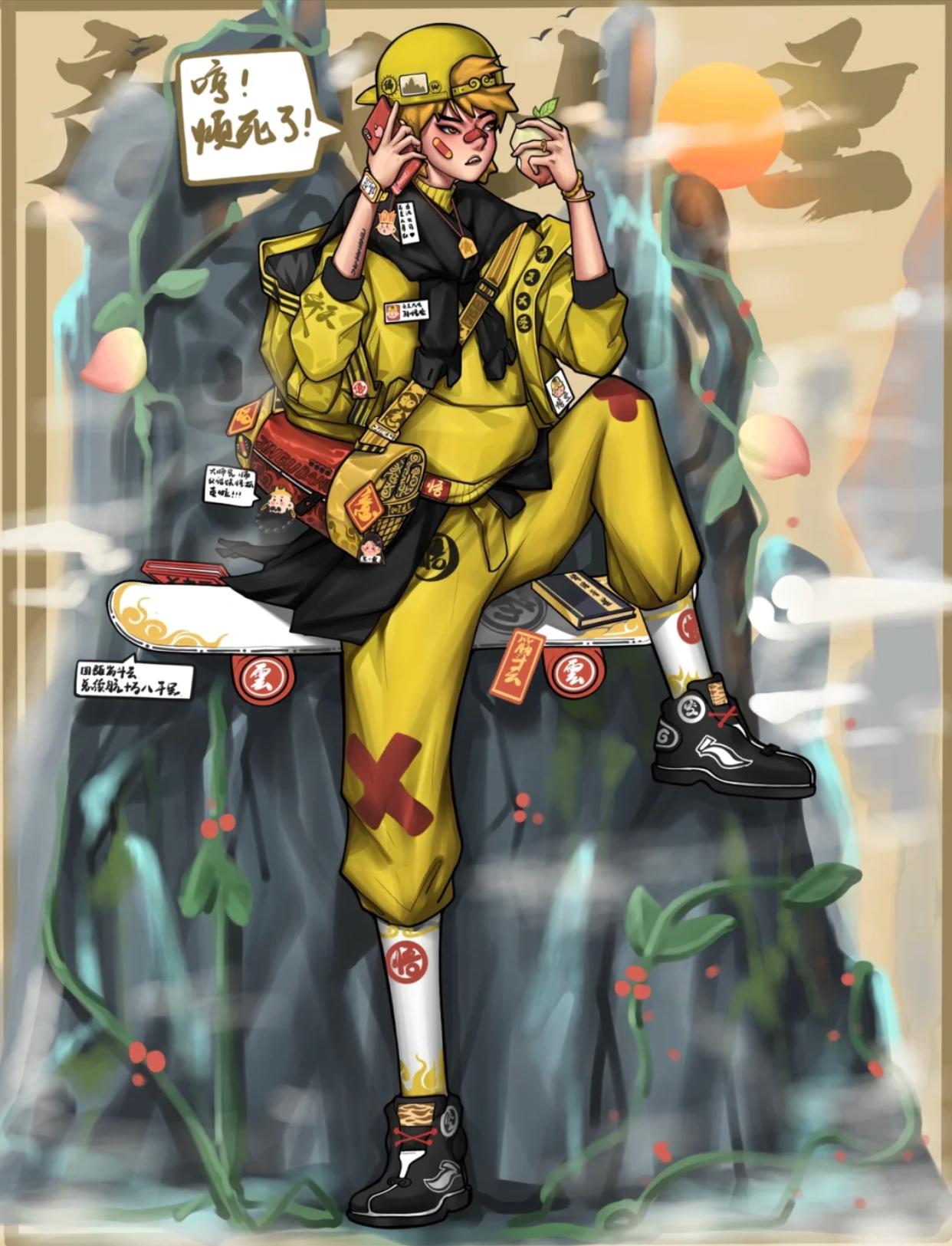 脑洞大开的拟人化插画图片大全,脑洞大开的拟人插画图片大全