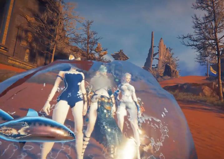 永劫无间崔三娘水流陷阱视觉效果,永劫新版本崔三娘皮肤