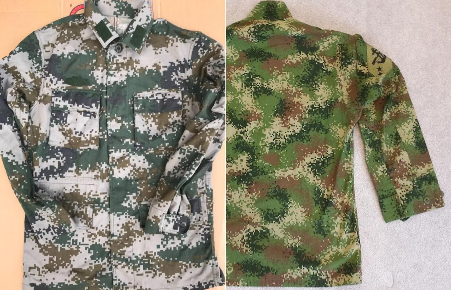 21款最好看的迷彩服,解放军新迷彩作战服全副武装