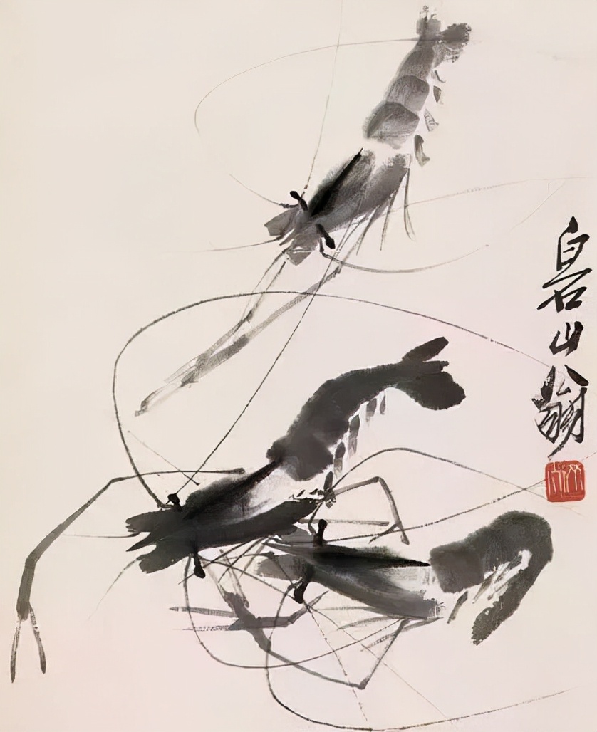 齐白石中国画艺术鉴赏,中国画齐白石作品