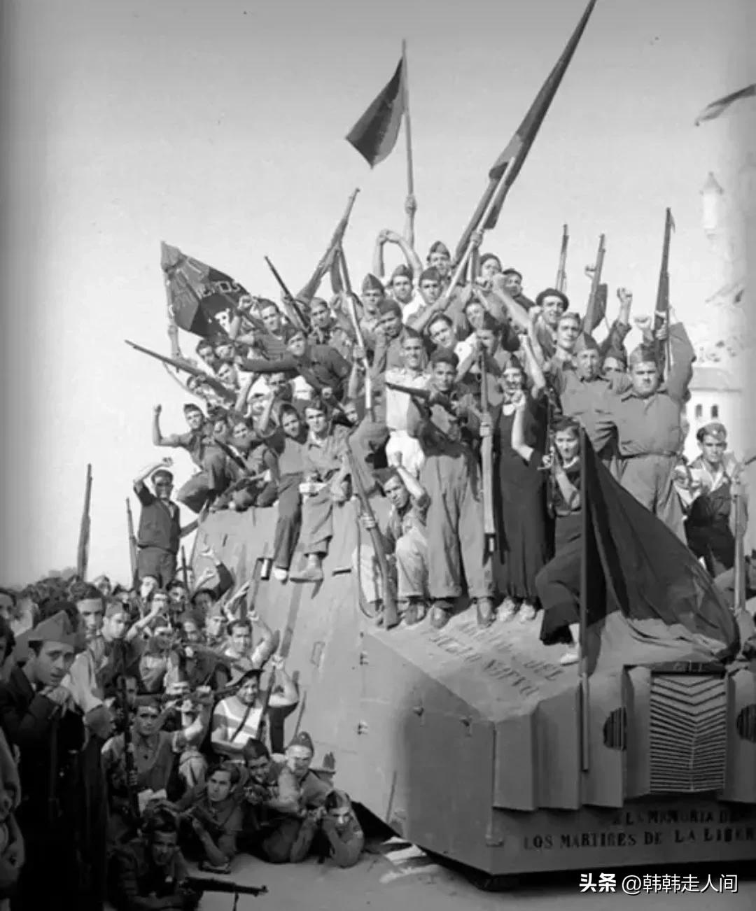 西班牙为什么1975年才脱离法西斯,二战西班牙对德国的态度