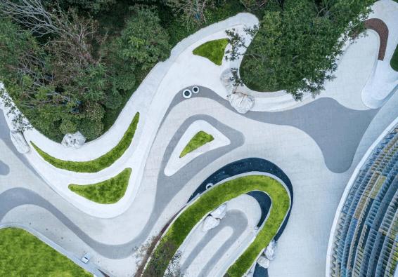 第四代住宅庭院景观,第四代住宅景观细节