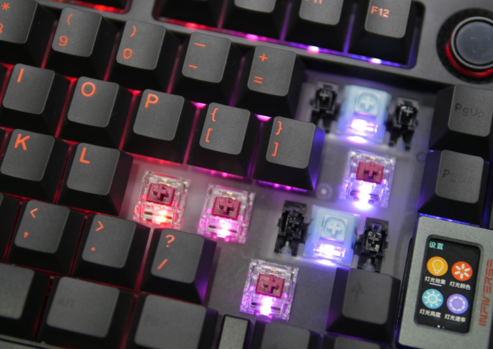 infi75键盘和罗技G610,infi75键盘延迟多少