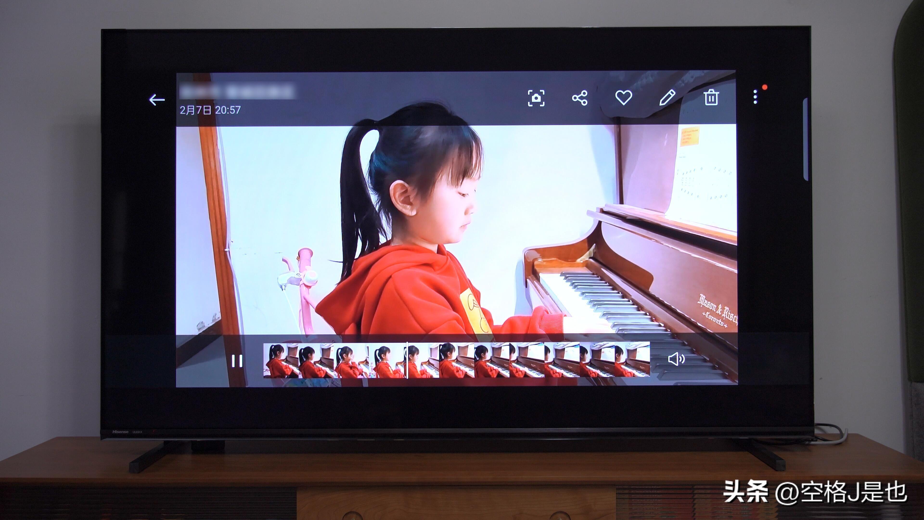 闭眼买的旗舰机,海信电视评测海信U7G-Pro