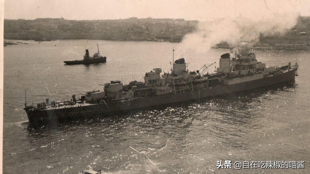 意大利二战装备,二战意大利普雷森达号驱逐舰