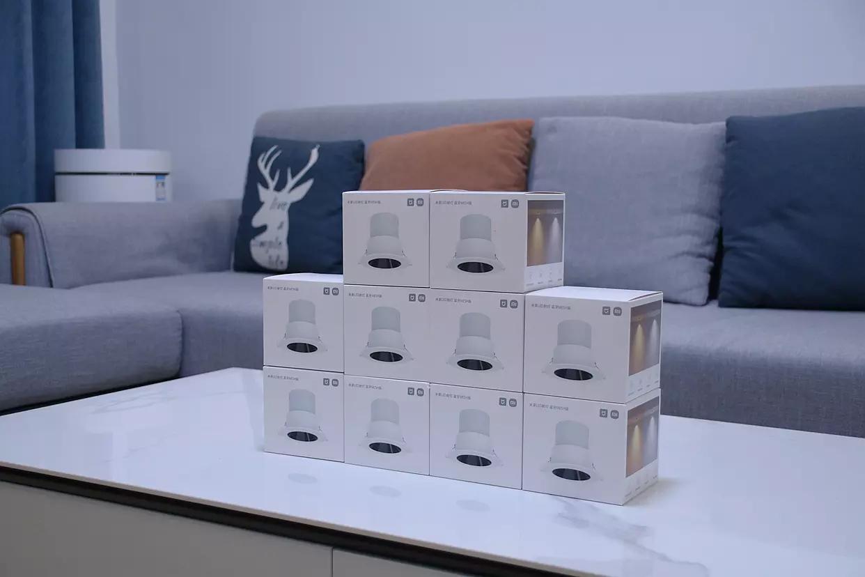 米家灯评测,米家led射灯mesh蓝牙版测评