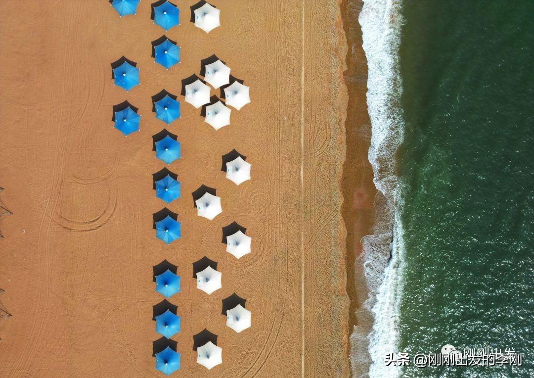 大连最美的浴场之一，金石滩十里黄金海岸，太美了吧